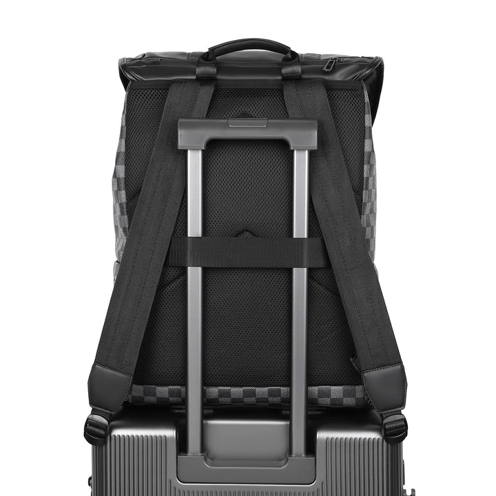 Modernes Schachbrettmuster Rucksack