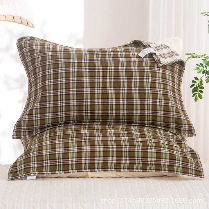 Damen Kissenbezug mit filigranem Blumenmotiv Karnz