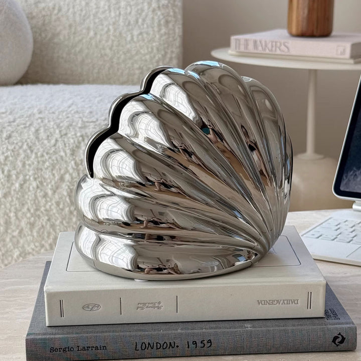 Dekorative muschelförmige Keramik
