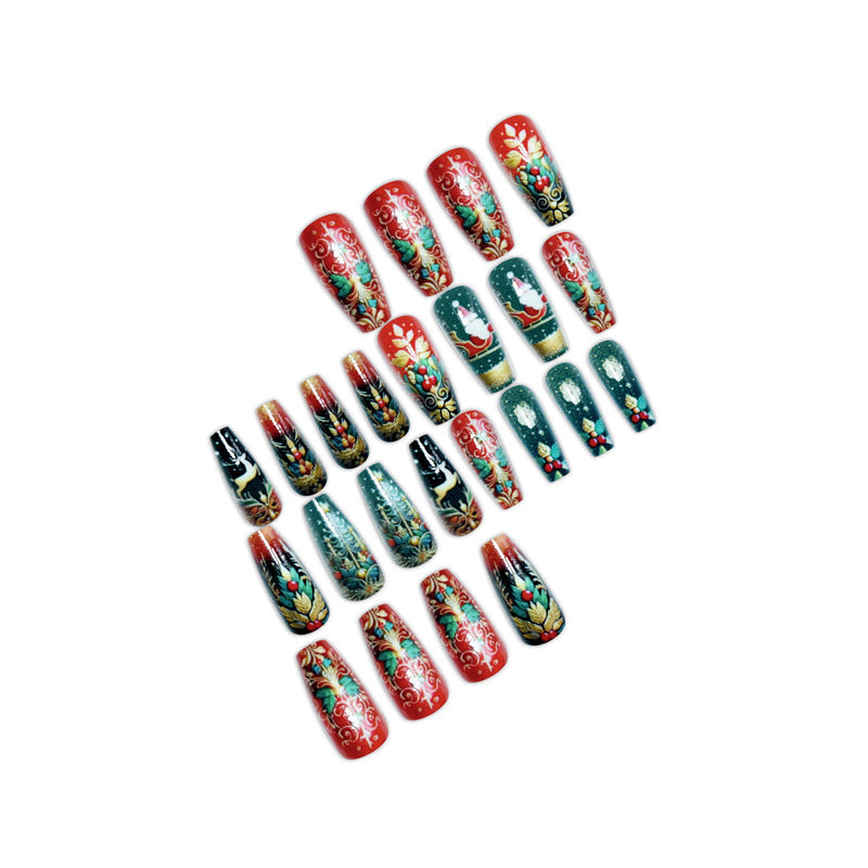 Festliches Feiertags-Nagelkunst-Set Karnz