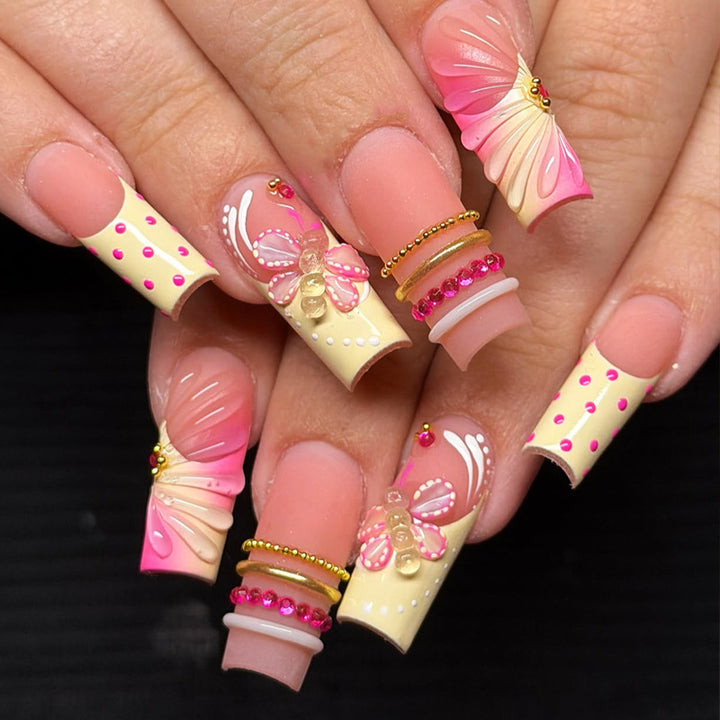 Kreatives Press-On Nagelset Karnz