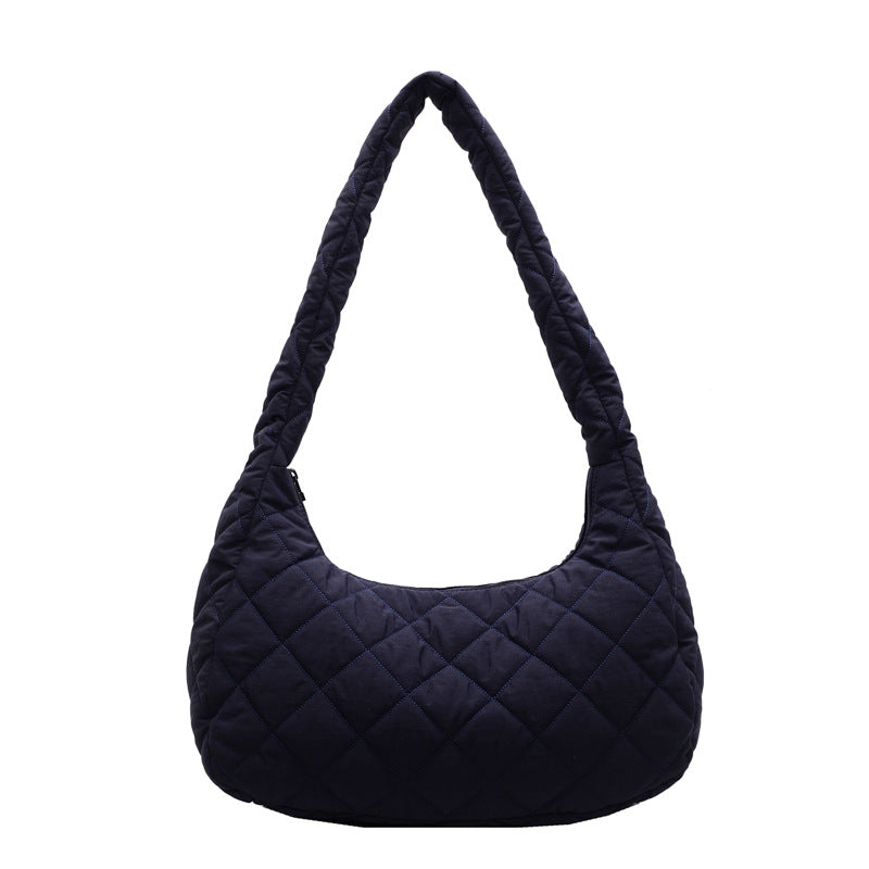 Chic gesteppte Hobo-Handtasche Karnz