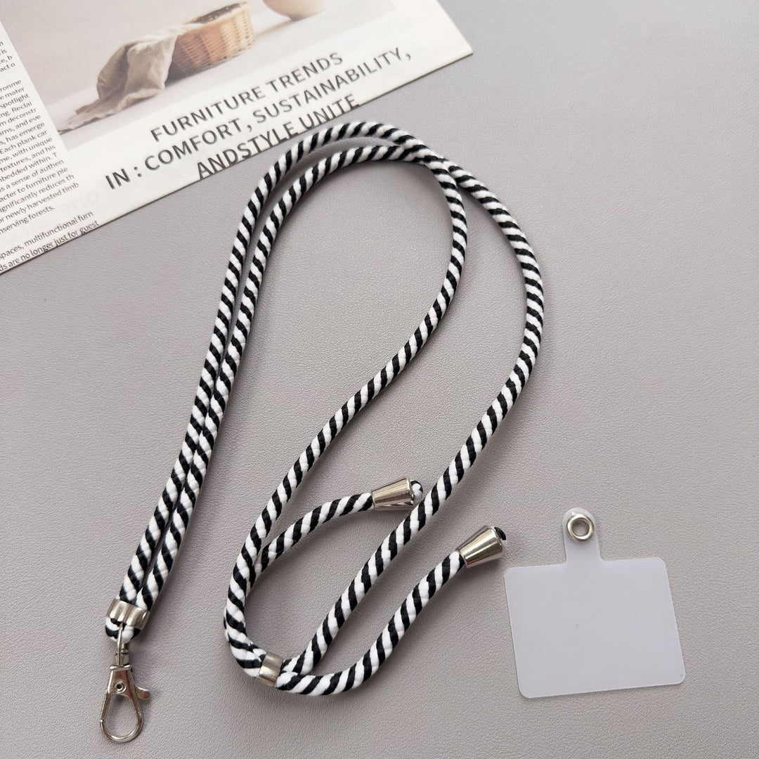 Geflochtenes Band mit Gravurclip Karnz