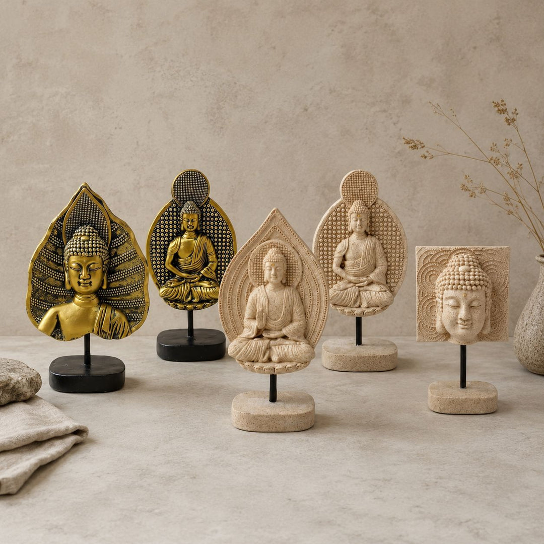 Dekorative Buddha Statue Karnz