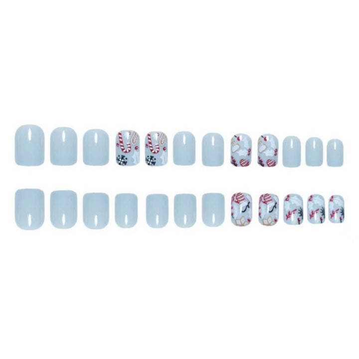 Festliche Nagelkunst-Wraps Karnz