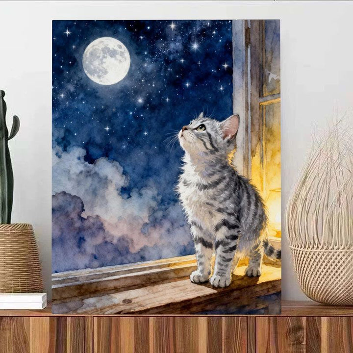 Katzen-Themen Wandkunst Karnz