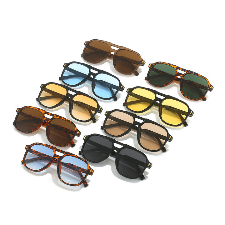 Retro-inspirierte Übergroße Sonnenbrille Karnz