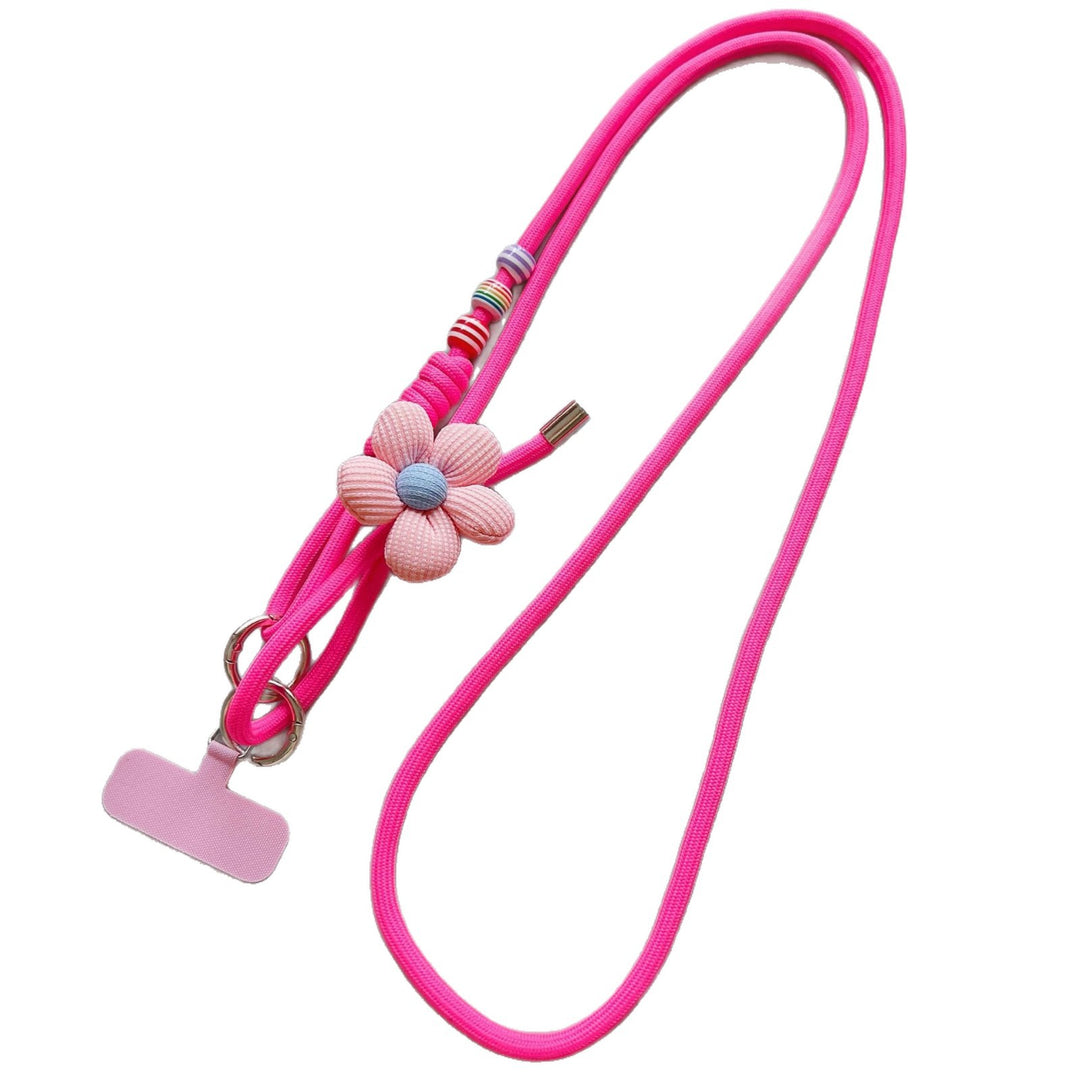 Dekorativer Blumenanhänger Handy-Lanyard Karnz