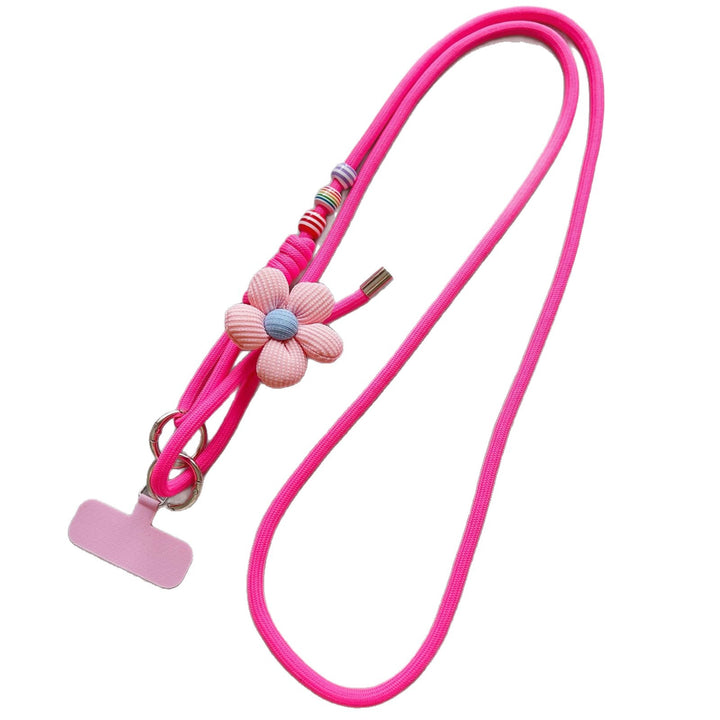 Dekorativer Blumenanhänger Handy-Lanyard Karnz