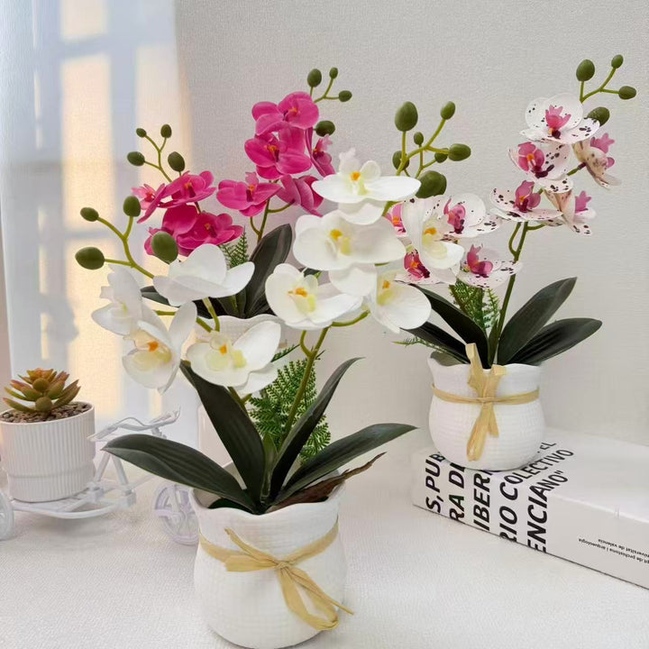 Realistische Dekorative Orchideenpflanze