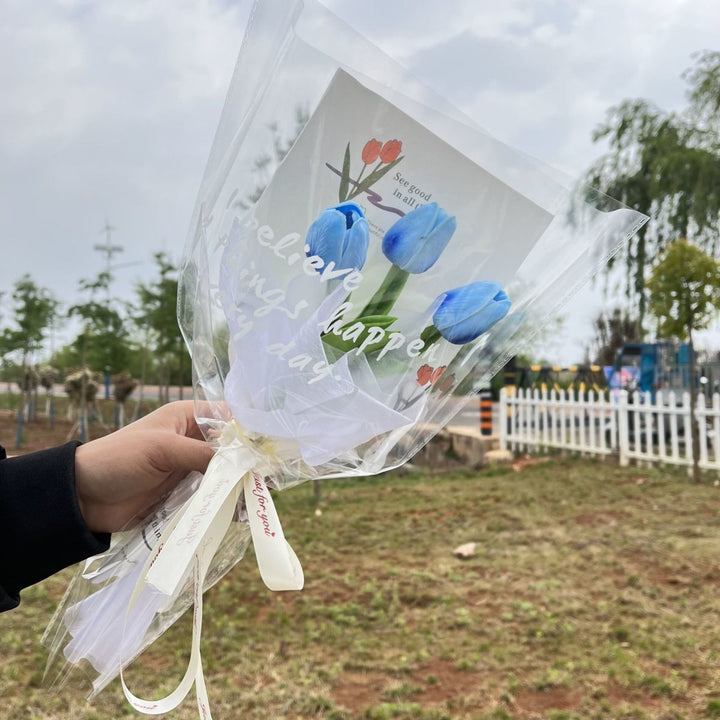 Dekoratives künstliches Tulpenbouquet