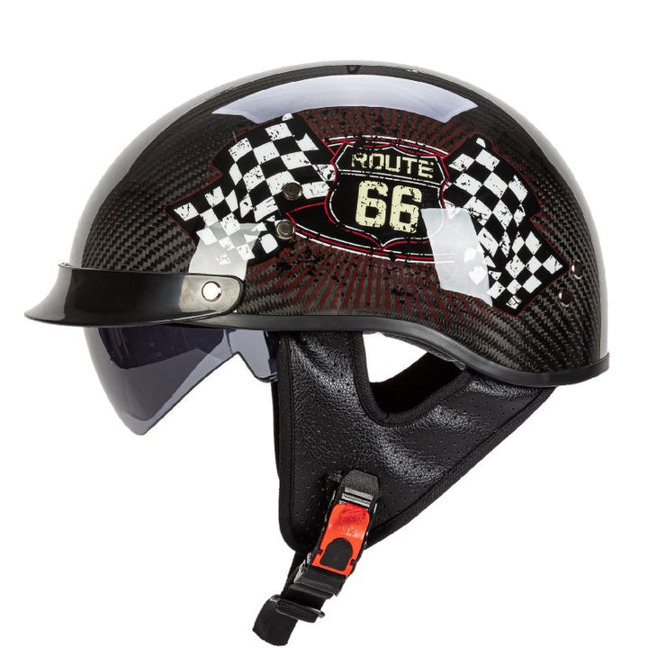 Grafisches Sicherheits-Schädel-Design Motorradhelm Karnz