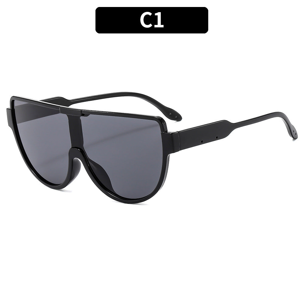 Futuristische Übergroße Schildsonnenbrille 1787664569