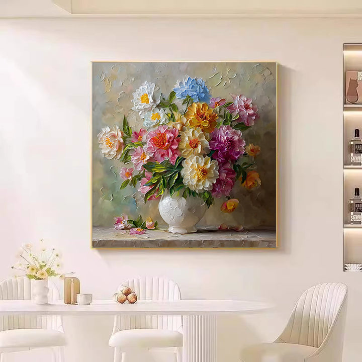 Floral Ölmalerei Wandkunst