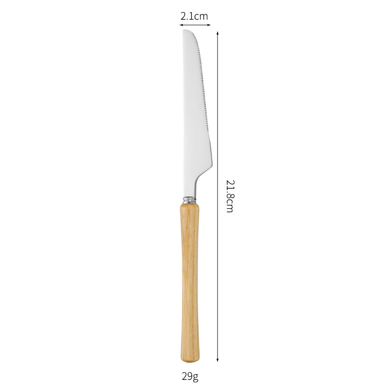 Eleganter Esslöffel mit Ergonomischem Holzgriff Karnz