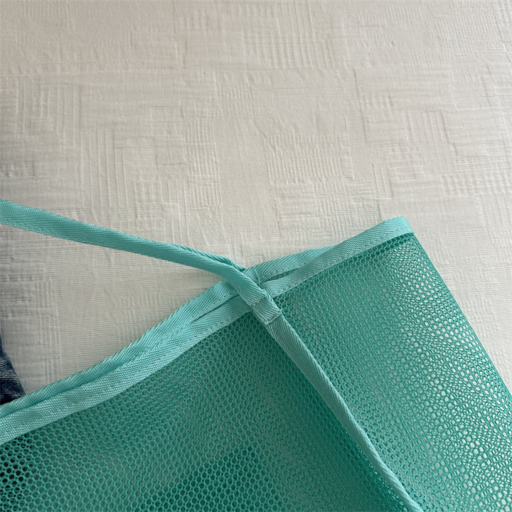 Geräumige Mesh Strandtasche