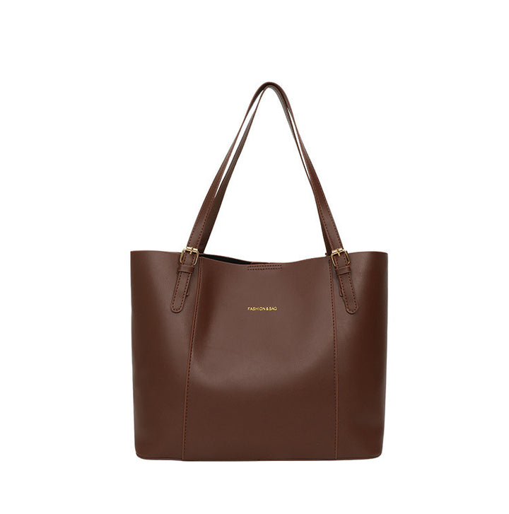 Schlanke minimalistische Leder-Umhängetasche Karnz