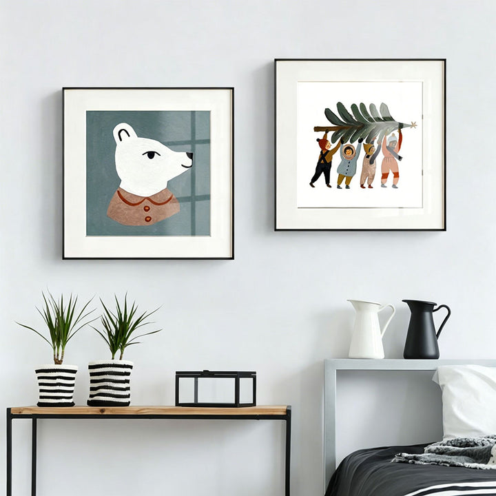Dekorative Kunstdruck für Wohninterieurs