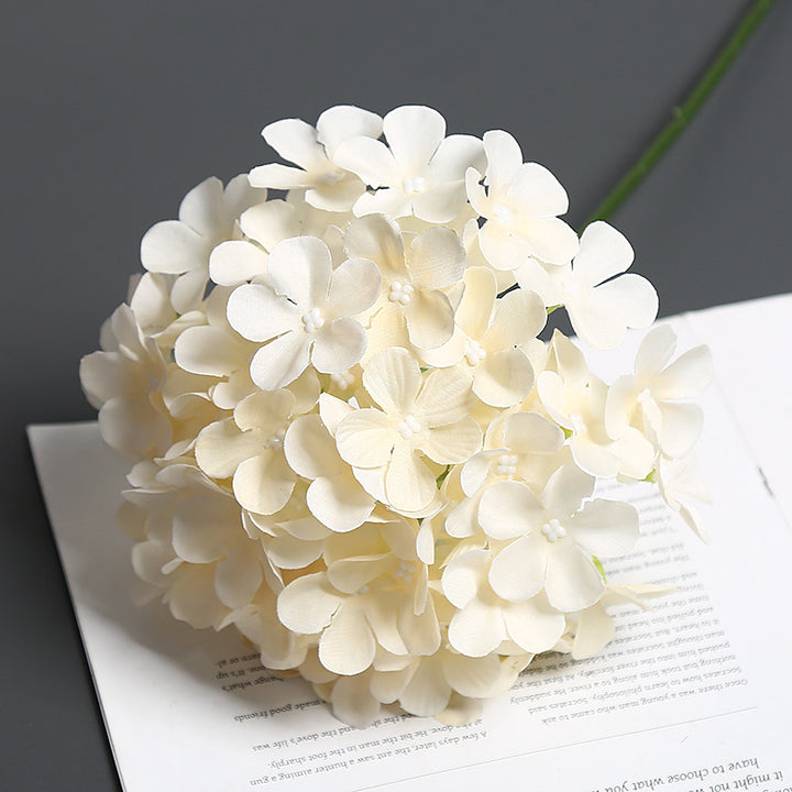 Realistische Florale Hortensienstiel