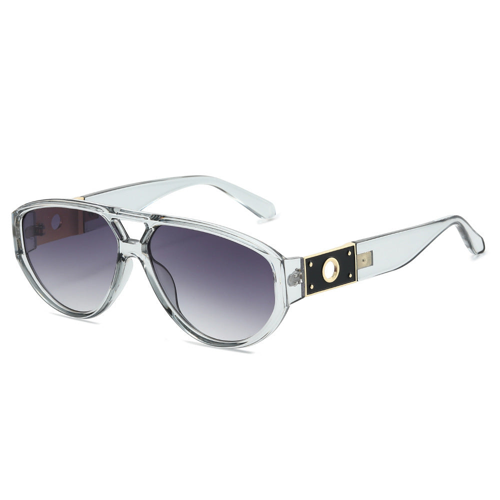 Vintage-inspirierte geometrische Sonnenbrille Karnz