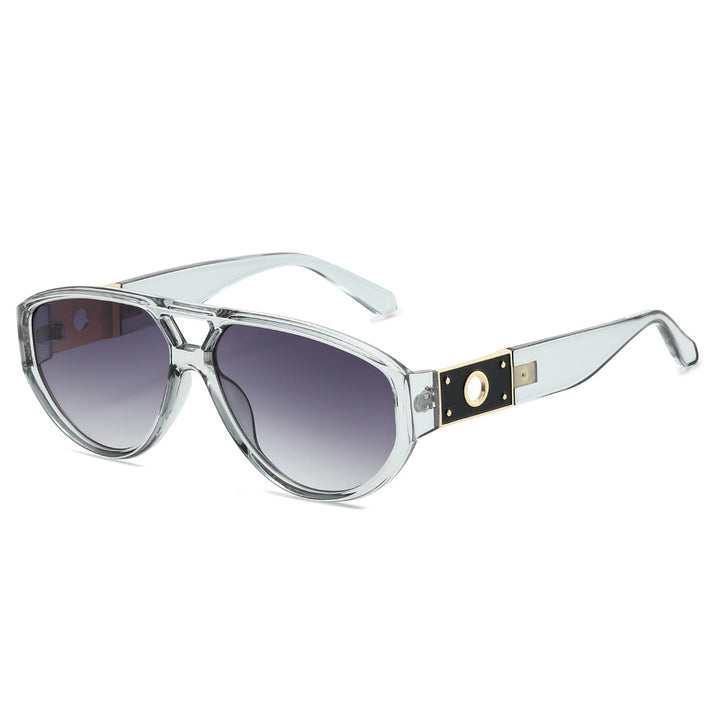 Vintage-inspirierte geometrische Sonnenbrille Karnz