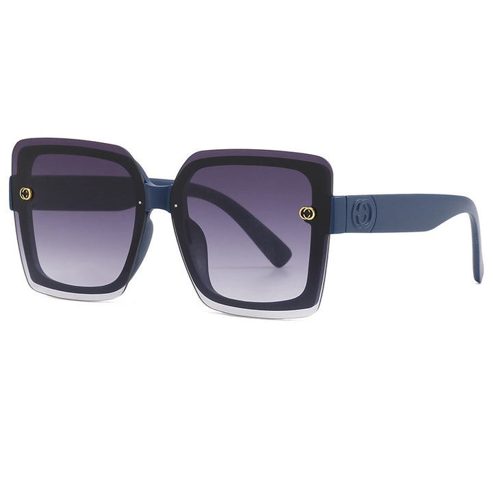 Damen oversized quadratische Sonnenbrille mit elegantem Rahmen Karnz