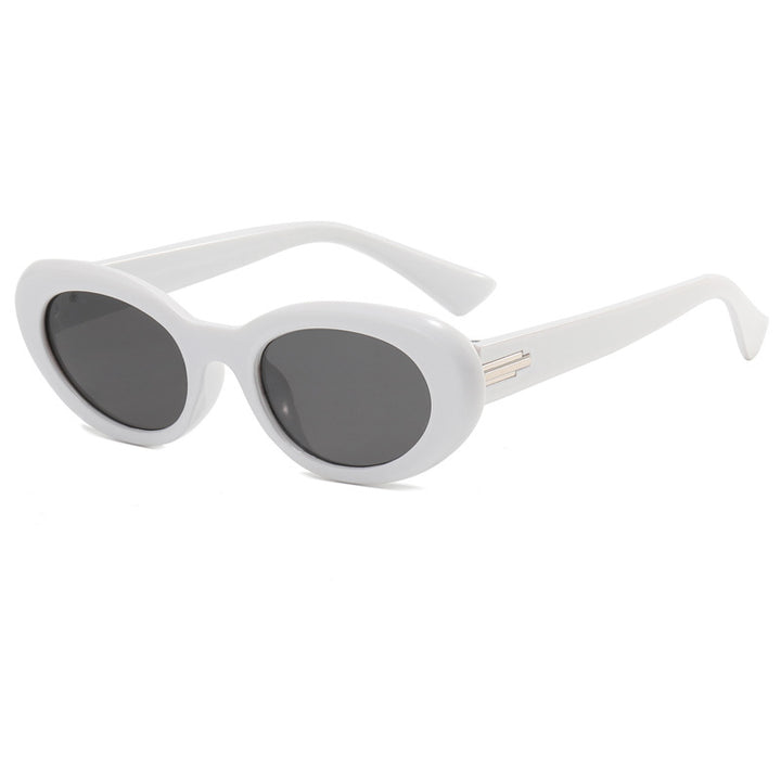 Damen stilvolle Sonnenbrille im extravaganten Design Karnz