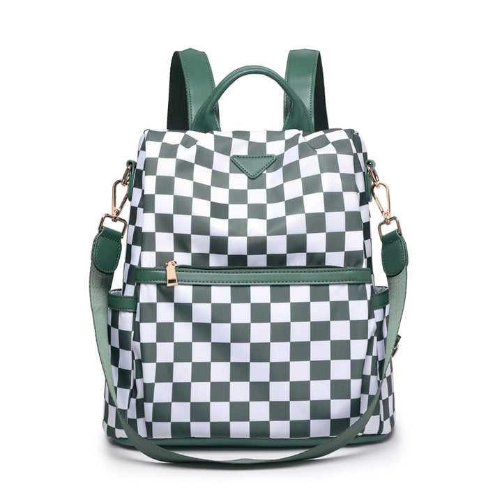 Stylische kariert Rucksack Karnz