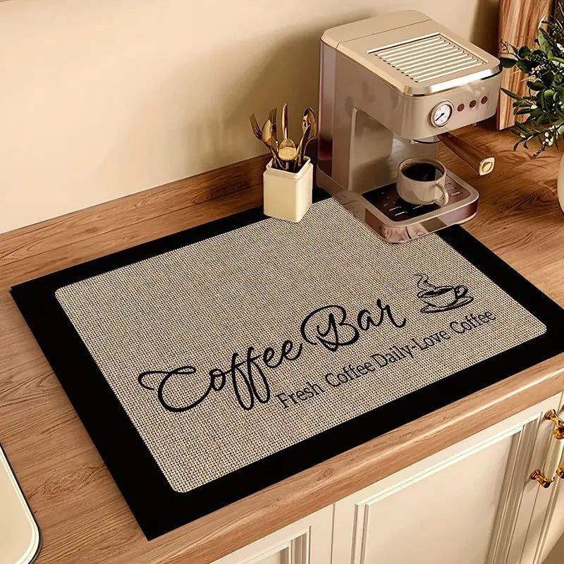 Kaffee-Themen Küche Anti-Ermüdungsmatte