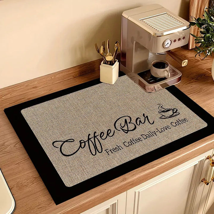 Kaffee-Themen Küche Anti-Ermüdungsmatte