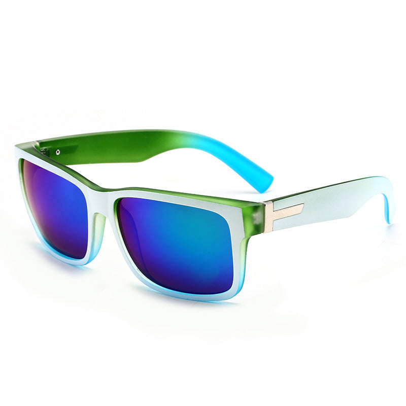 Damen Stylische Sonnenbrille mit markantem Rahmen Karnz