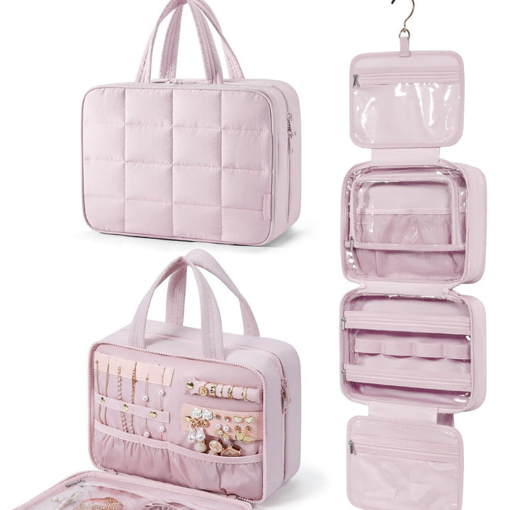 Schmuck-Organizer-Tasche mit Mehreren Fächern Karnz