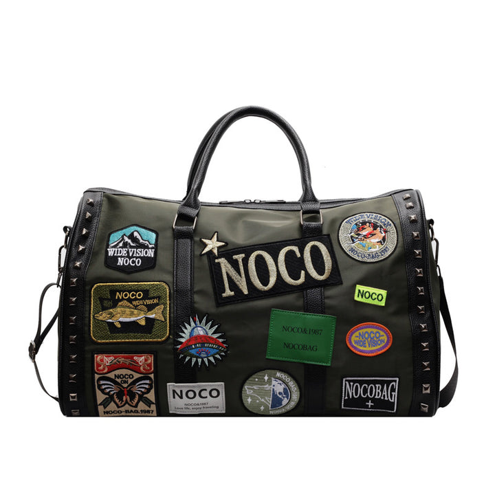 Trendige Patchwork Reisetasche Karnz