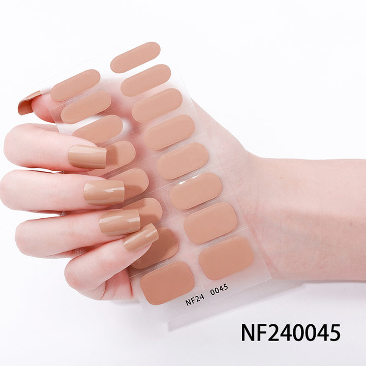 Premium Selbstklebende Nagelwickel