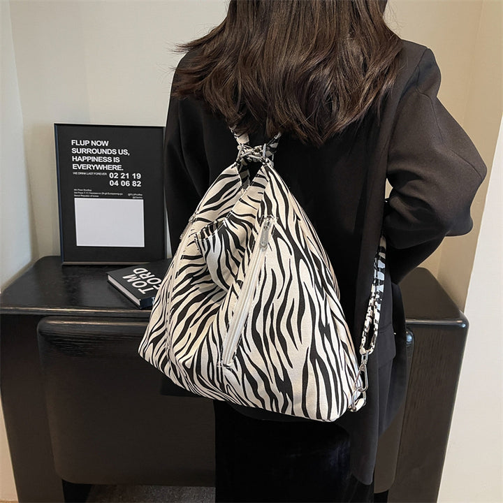 Stylische Mehrfachfach Hobo-Tasche Karnz