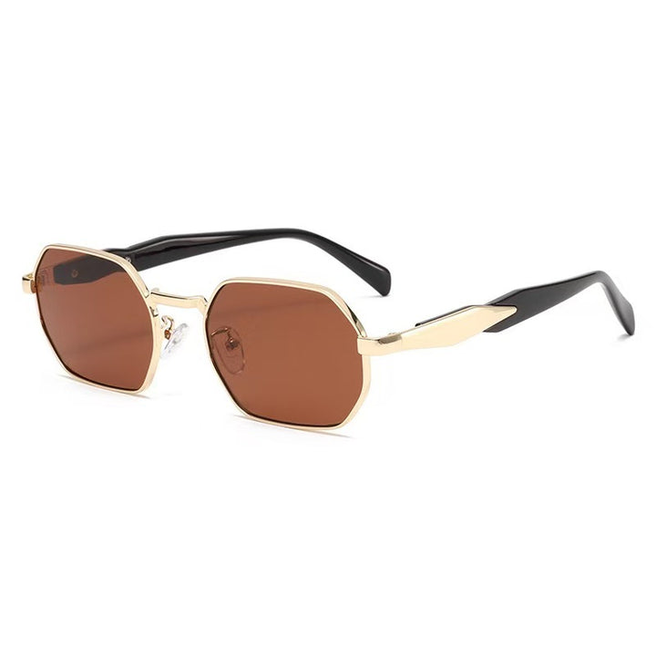Elegante Modische Ovale Rahmen Sonnenbrillen Karnz