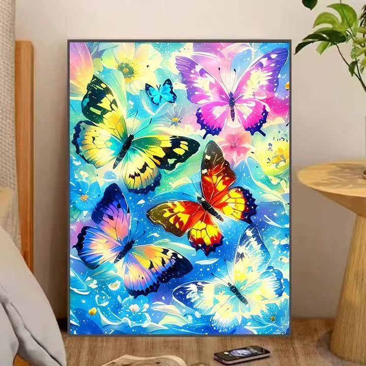 Fantasy Forest Schmetterling Wandkunst Karnz