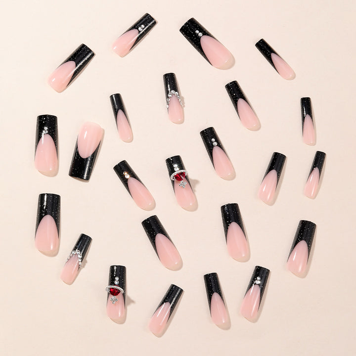 Elegantes 3D Acrylnagelkunst Set Karnz