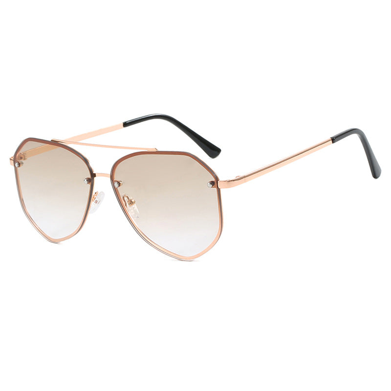 Damen stylische Sonnenbrille im einzigartigen Pentagramm-Design Karnz