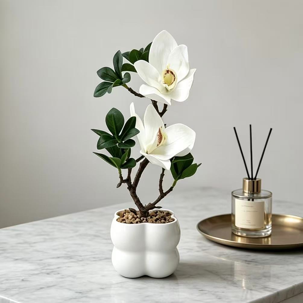 Lebensechte Künstliche Orchideenpflanze Dekoration