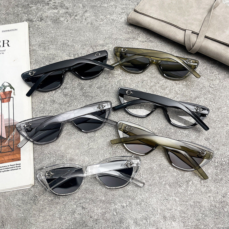 Damen Cat-Eye Sonnenbrille mit UV-Schutz und robustem Rahmen Karnz