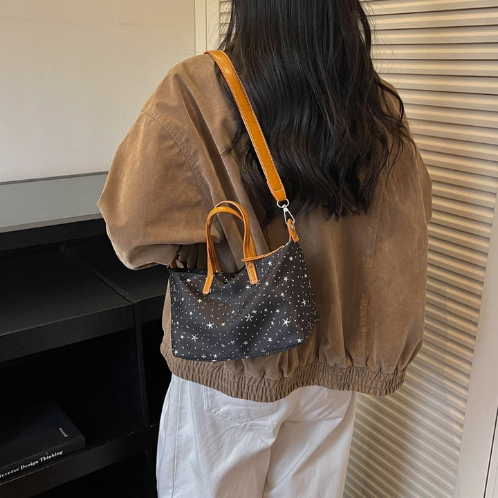 Künstlerische Stern-Druck-Handtasche