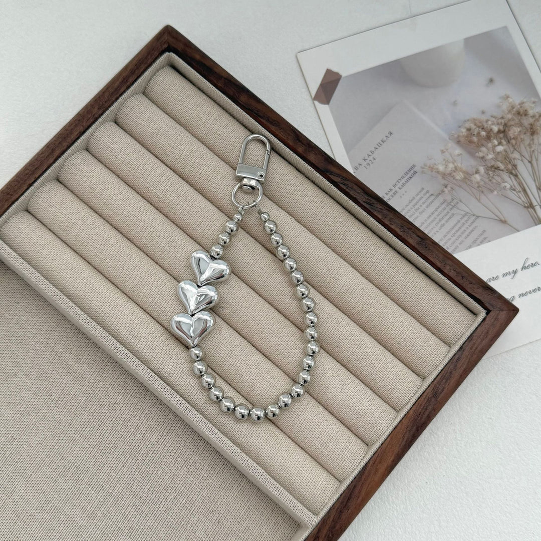 Herz-inspirierten Charm-Schlüsselanhänger Karnz