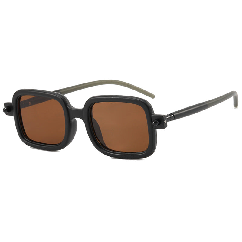 Damen quadratische Sonnenbrille mit auffälligem und modernem Design Karnz