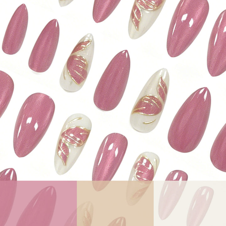 Elegante Schmetterlingsblumen-Nagelkunst-Erweiterungen Karnz