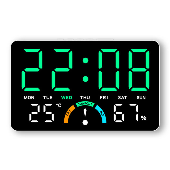 Digitaluhr mit Umfangreicher Wetteranzeige Karnz