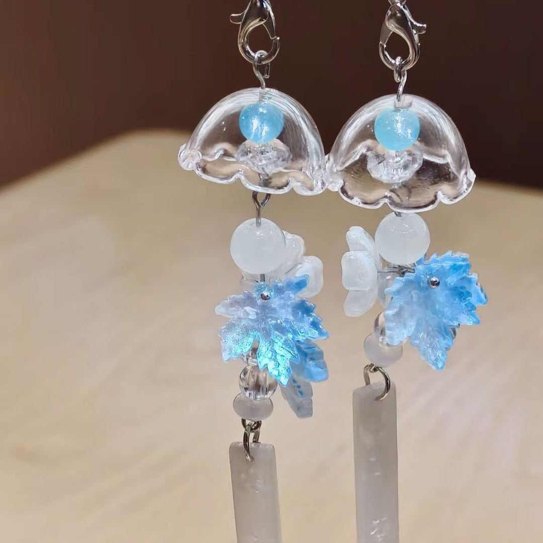 Inspirierender Blumenanhänger Charm Karnz