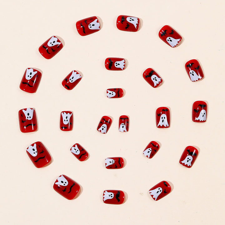 Halloween-Themen Acryl-Nagelkunst Karnz