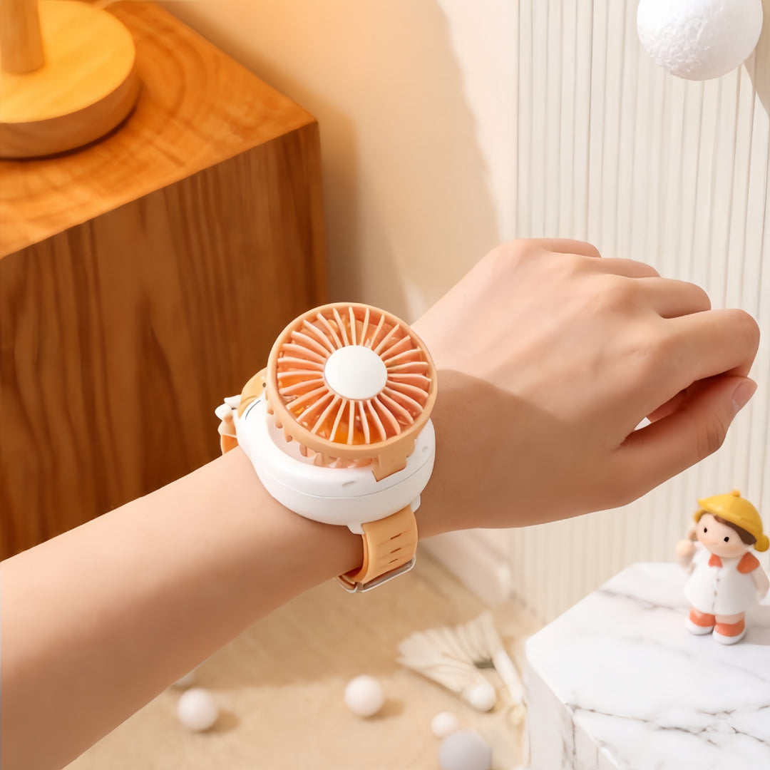 Damen Tragbarer Handventilator im kreativen Hundedesign Karnz
