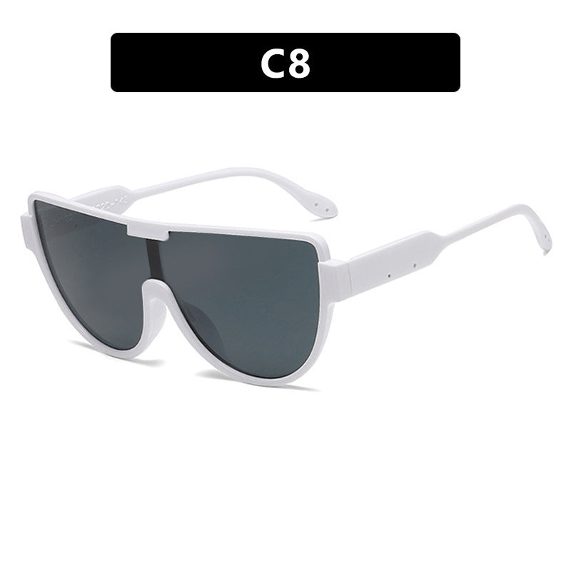 Damen futuristische Sonnenbrille im sportlichen Design Karnz